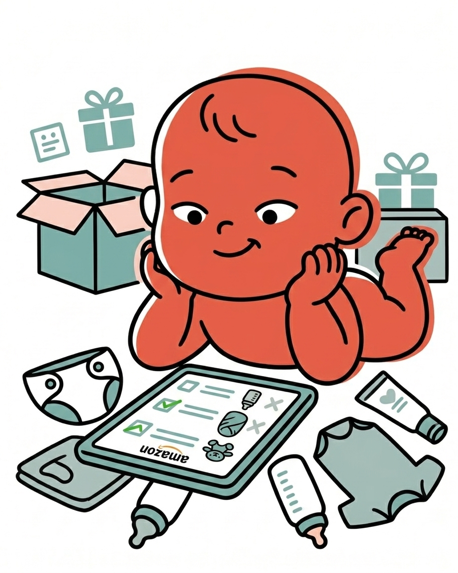 Ilustración del artículo lista nacimiento amazon