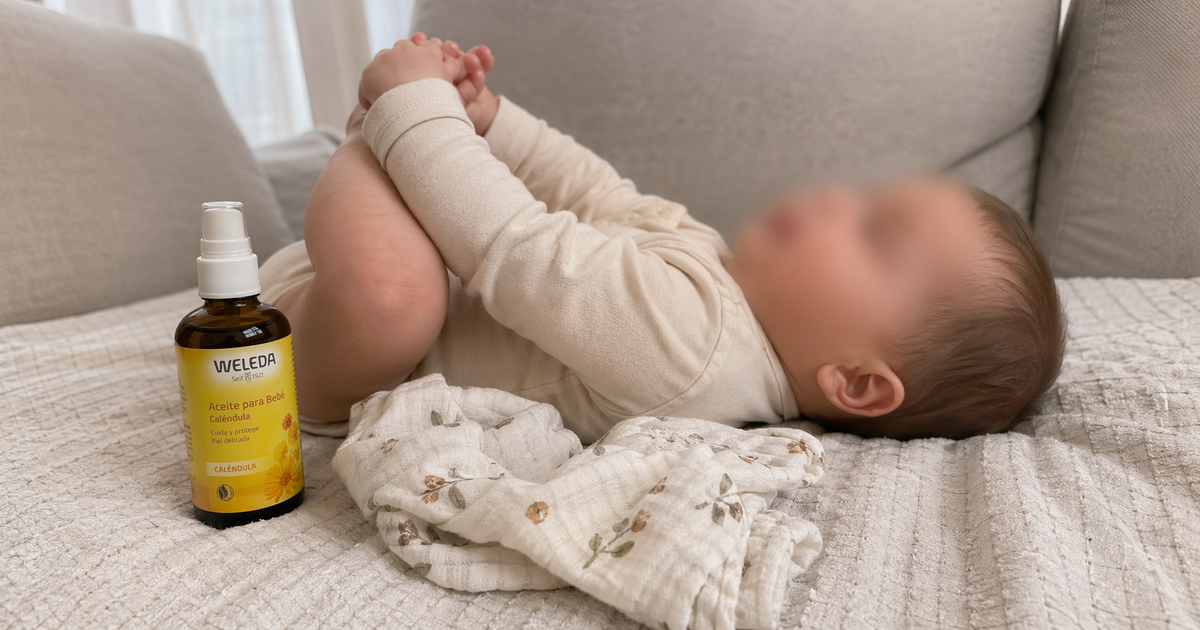 Ilustración del artículo masajes para gases bebe