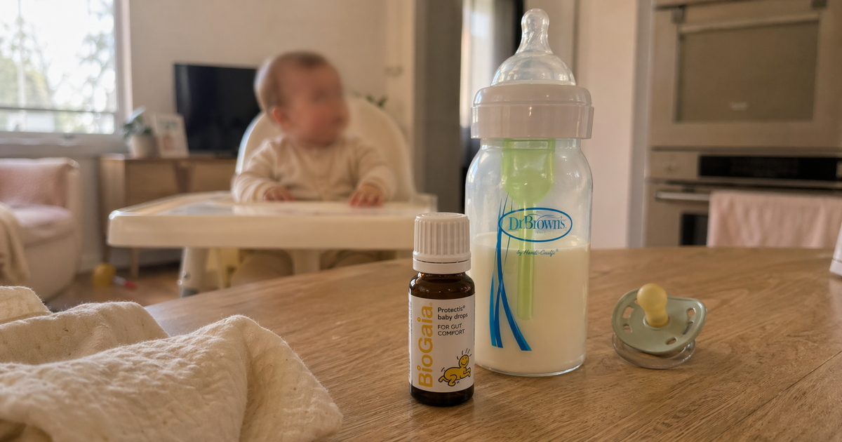 Ilustración del artículo probioticos biogaia reuteri bebe